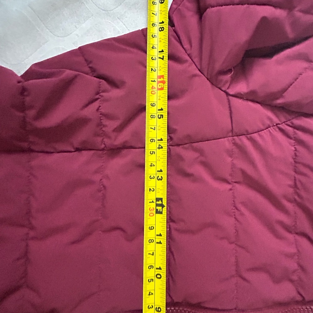 Lole Deep Red Puffer Jacket - Picture 5 of 9